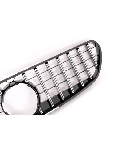 Griglia centrale per Mercedes S-Class Coupe C217 (14-17) Cabrio A217 (15-17) Chrome Stripes GT-R Panamericana Design