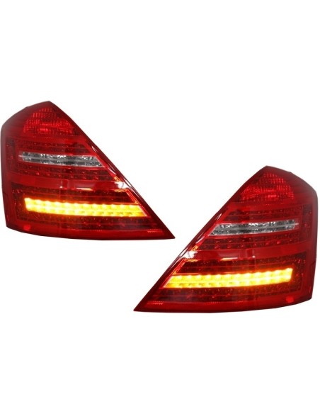 Fanali posteriori a LED per Mercedes W221 S-Class (05-12) Facelift Design