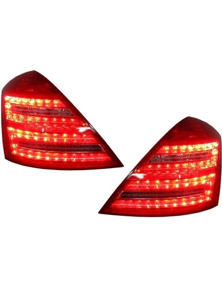 Fanali posteriori a LED per Mercedes W221 S-Class (05-12) Facelift Design