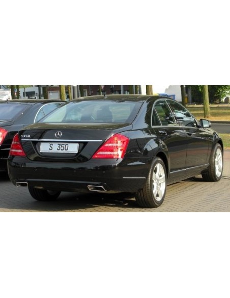 per MERCEDES S-Class W221 (05-09) Puntali silenziatore S350
