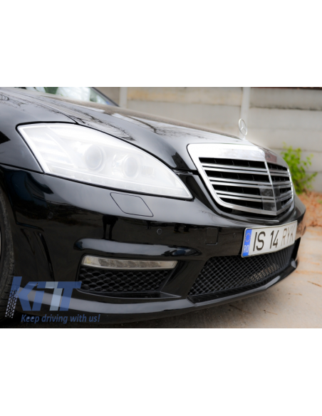 Luci di marcia diurne dedicate DRL LED per Mercedes W221 S-Class (10-13) lato destro