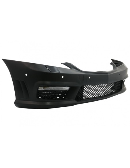 Kit completo per Mercedes S-Class W221 LWB (05-11) Griglia anteriore Laterali Gonne Punte di scarico