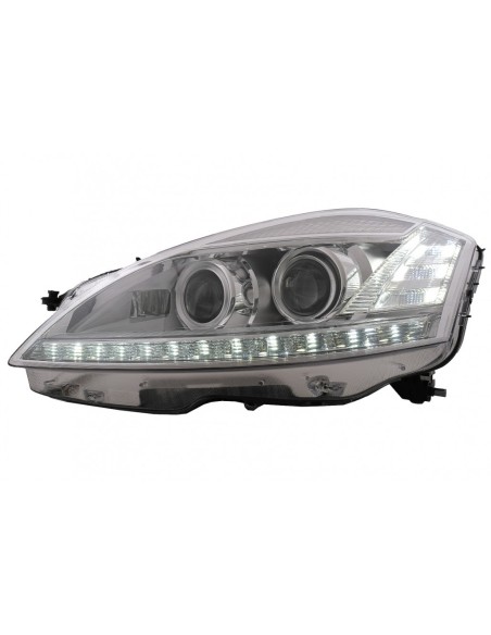 Fari a LED per Mercedes Classe S W221 (05-09) Facelift Look LHD