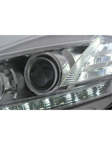 Fari a LED per Mercedes Classe S W221 (05-09) Facelift Look LHD