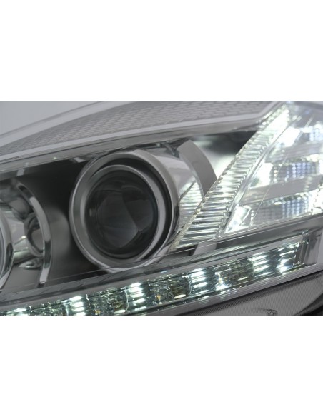 Fari a LED per Mercedes Classe S W221 (05-09) Facelift Look LHD