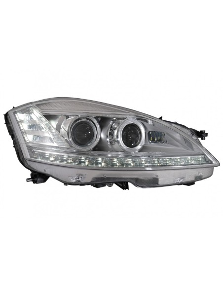 Fari a LED per Mercedes Classe S W221 (05-09) Facelift Look w/ Luci di svolta dinamiche sequenziali