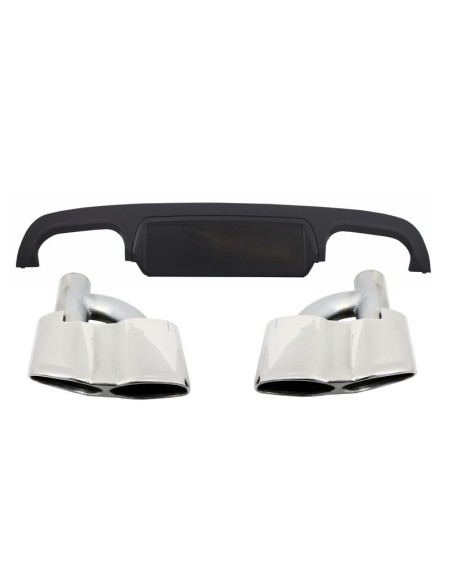 Paraurti posteriore Diffusore per Mercedes S-Class W221 (05-13) w/ scarico Marmitta Suggerimenti