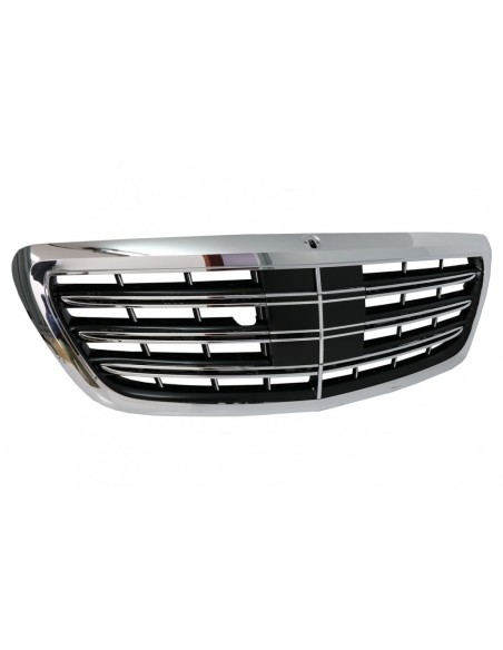 Griglia anteriore per Mercedes Classe S W222 (14-08.) S63 S65 Design Chrome