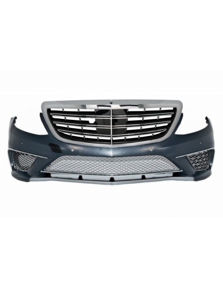 Paraurti anteriore w/ griglia per Mercedes S-Class W222 (13-06.17) S65 Design