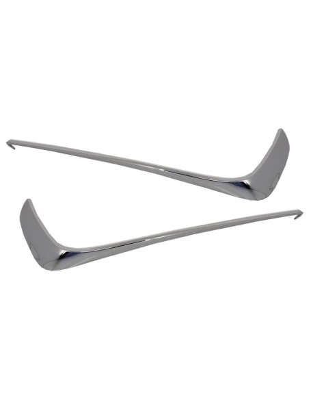 Paraurti anteriore Splitter alette per Mercedes W222 S-Class S65 Design (13-up) Chrome Edition