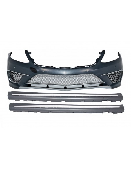 Paraurti anteriore w/ laterali per Mercedes S-Class W222 (13-06.17) S65 Design