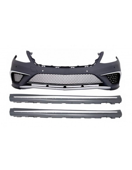 Paraurti anteriore per MERCEDES Benz W222 S-Class (13-06.17) S63 Design w/ Gonne laterali