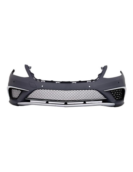 Kit per Mercedes S-Class W222 Sport Line Package (13-06.17) S63 Design w/ Griglia centrale Cromo