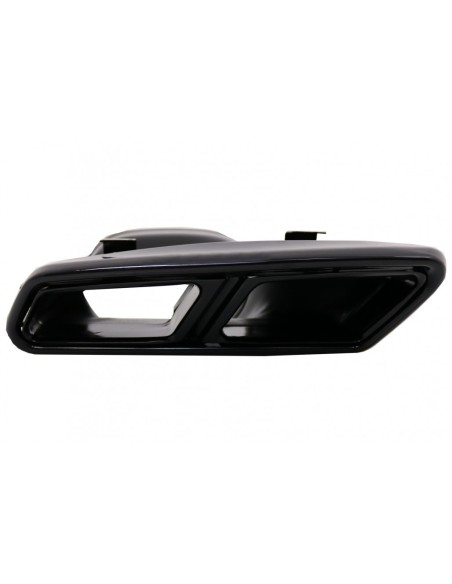 Silenziatore di scarico Suggerimenti per Mercedes S-Class W222 E-Class W212 Facelift CLS W218 SL-Class R231 E63 S65 Design Nero
