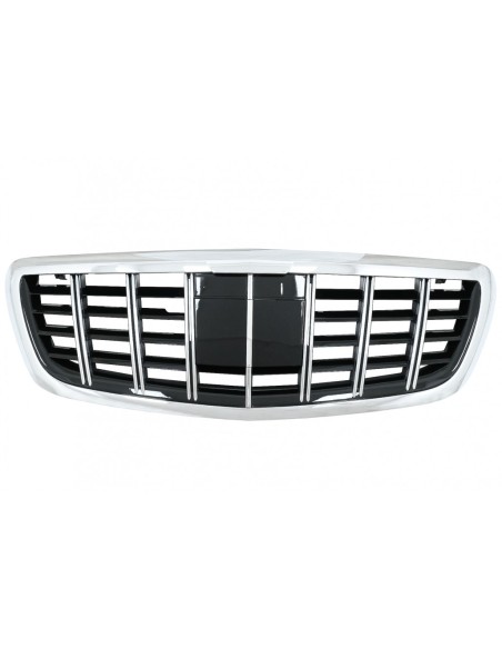 Griglia anteriore strisce verticali per Mercedes S-Class W222 X222 (14-Up) Design di stile