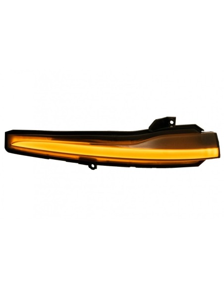 LED Mirror Turn Signal Light Marker Lamp per Mercedes C-Class W5 (14-18) E-Class W213 (16 -18) S-Class W222 Smoke