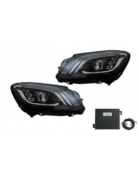 LED pieno dei fari per l'OEM di sguardo/modulo dell'adattatore di Facelift di MERCEDES S-Class W222