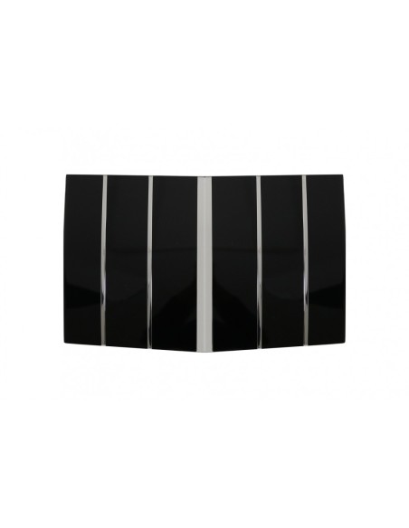 Copertura distronica griglia anteriore per Mercedes S-Class W222 X222 (14-) Design verticale cromato