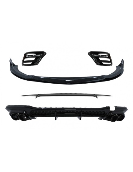 Aero Body Kit per Mercedes S-Class W223 Limousine Sport Line (-up) Piano Nero
