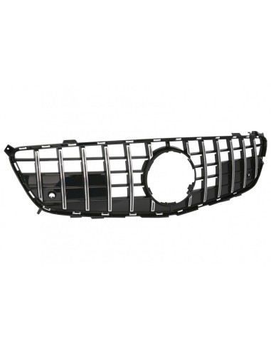 Griglia anteriore per Mercedes SL-Class R231 (12-16) GT-R Panamericana Design Nero Cromo