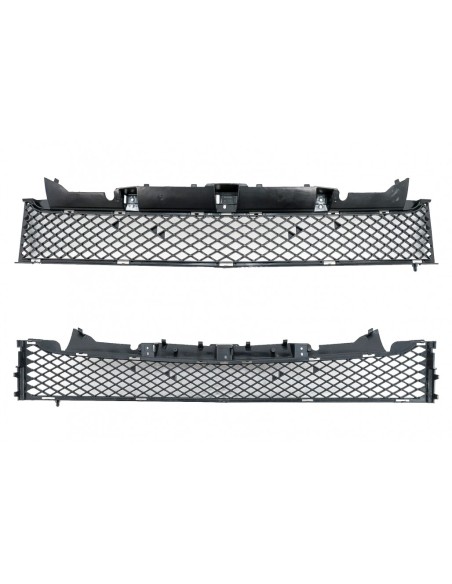 Griglia anteriore w/ Griglia inferiore Mesh per Mercedes SLK R172 (11-15) GT-R Panamericana Design Chrome