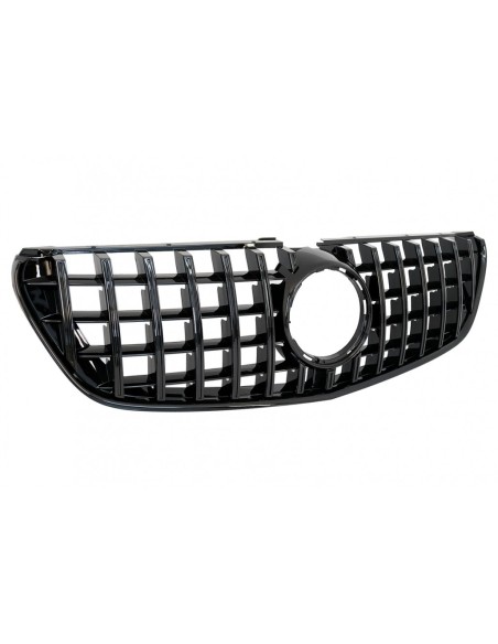 Griglia centrale per Mercedes Classe V W447 (14-03.19) GTPanamericana Design Tutto Nero