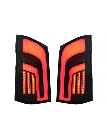Fumo pieno dei fanali posteriori del LED per la singola porta posteriore di Mercedes V-Class W447 (14-19)