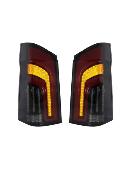 Fumo pieno dei fanali posteriori del LED per la singola porta posteriore di Mercedes V-Class W447 (14-19)