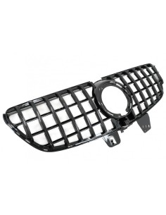 Griglia centrale per Mercedes V-Class W447 Facelift (-Up) GTPanamericana Design Nero 2