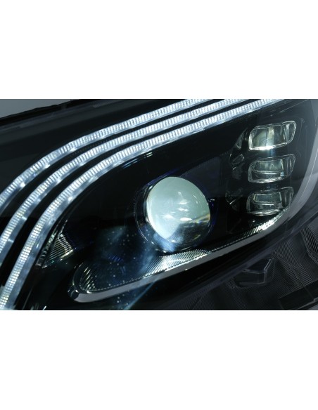 Full LED fari per Mercedes V-Class W447 (16-) Nero