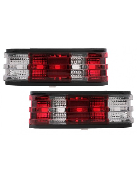 Fanali posteriori per Mercedes W1 190 (12.1982-05.1993) Rosso Bianco Chiaro