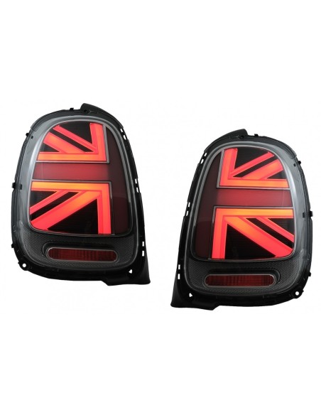 Fanali posteriori per MINI ONE F55 F56 F57 3D 5D Convertible (14-18) JCW Design Fumo rosso