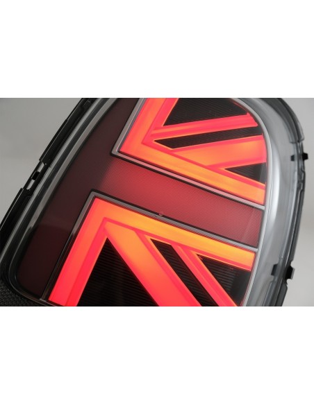Fanali posteriori per MINI ONE F55 F56 F57 3D 5D Convertible (14-18) JCW Design Fumo rosso