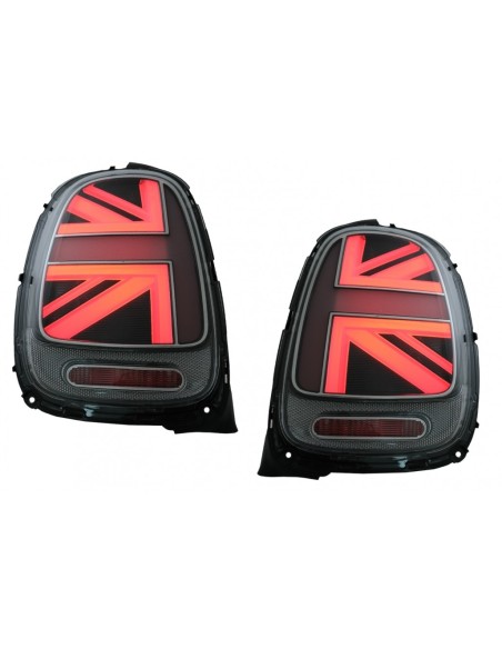 Fanali posteriori per MINI ONE F55 F56 F57 3D 5D Convertible (14-18) JCW Design Argento