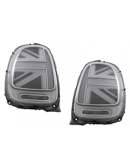 Fanali posteriori per MINI ONE F55 F56 F57 3D 5D Convertible (14-18) JCW Design Argento