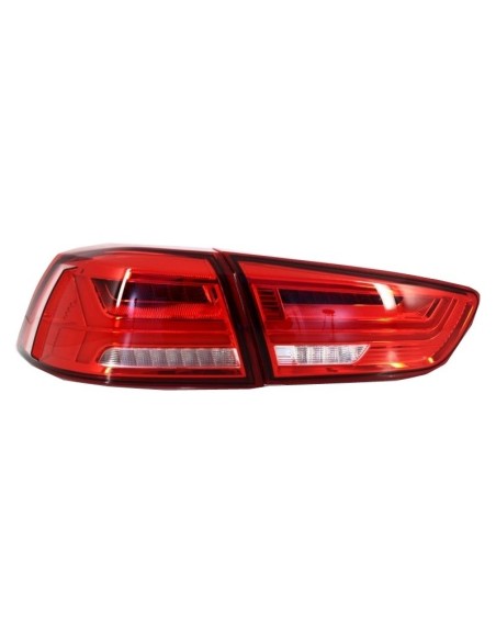 Fanali posteriori a LED per MITSUBISHI Lancer (08+) EVO X (08+) Luce di svolta dinamica scorrevole