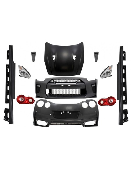 Kit completo per Nissan GT-R (08-17) Lifting (17) Design