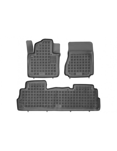Tappetini in gomma nero per Nissan NV0 (09-)