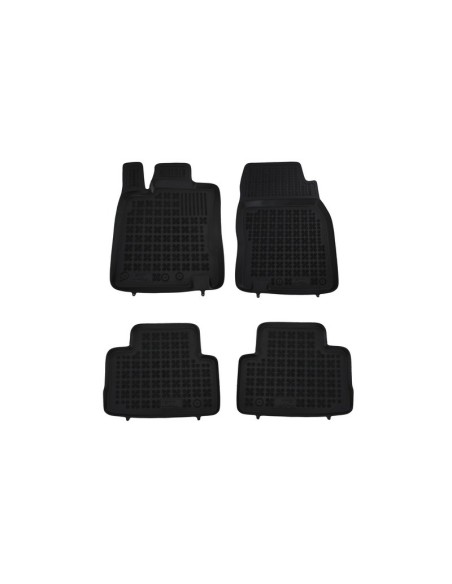 Tappetino in gomma nero per NISSAN Qashqai II J11 (14-17)