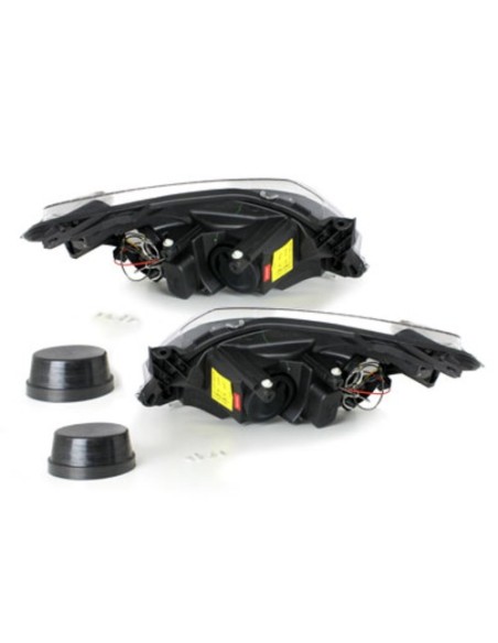 Fari per Opel Astra H (03.04-09) Angel Eyes 2 Halo Cerchi Cromo