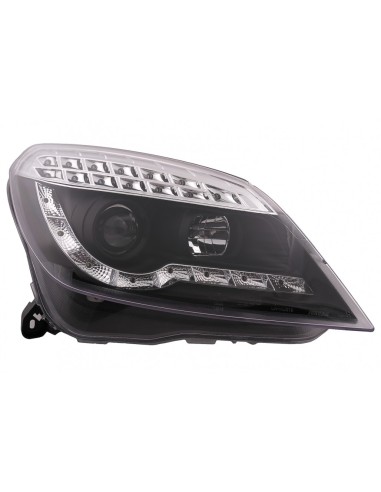 LED DRL Fari per Opel Astra H (03.04-09) Nero