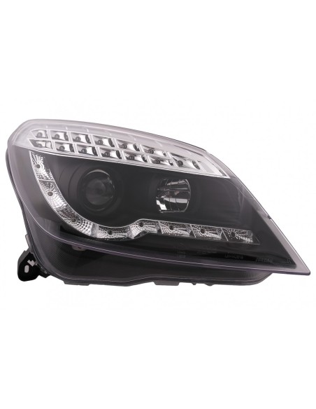 LED DRL Fari per Opel Astra H (03.04-09) Nero