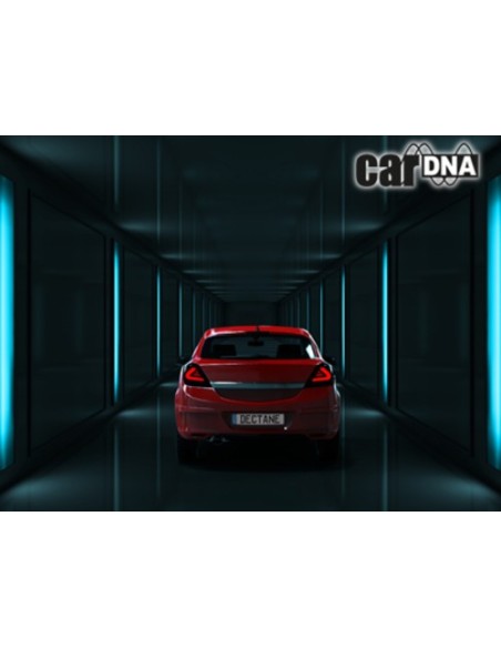 CarDNA LED Fanali posteriori per OPEL Astra H GTC LED LIGHT BAR Black-smoke