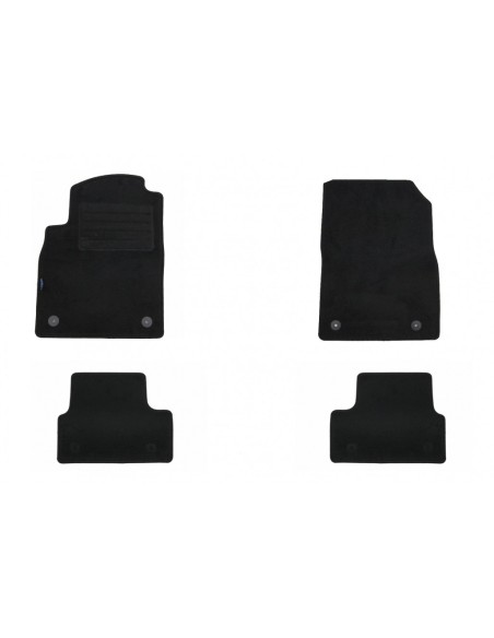 Tappetino Tappeto in grafite per OPEL Astra J 11-09-08-15 Astra J Sports Tourer 11-10-03-16 Astra J GTC 11-11 Cascada 13