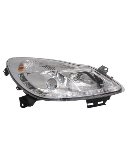 Fari D-LITE per OPEL Corsa D 06+LED Luce di marcia diurna cromata