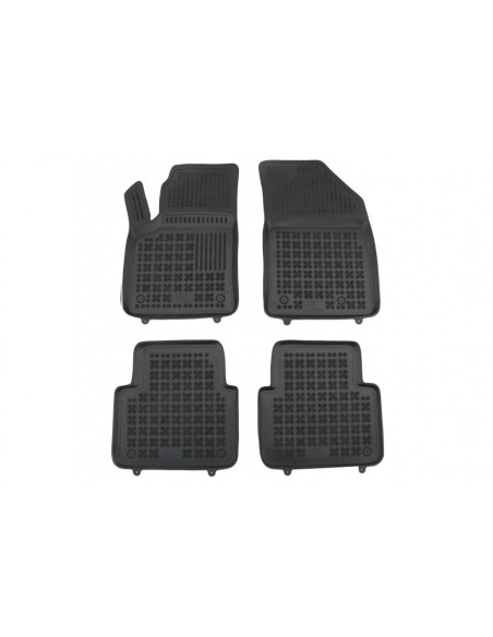 Tappetino in gomma nero per OPEL CROSSLAND X (17+)