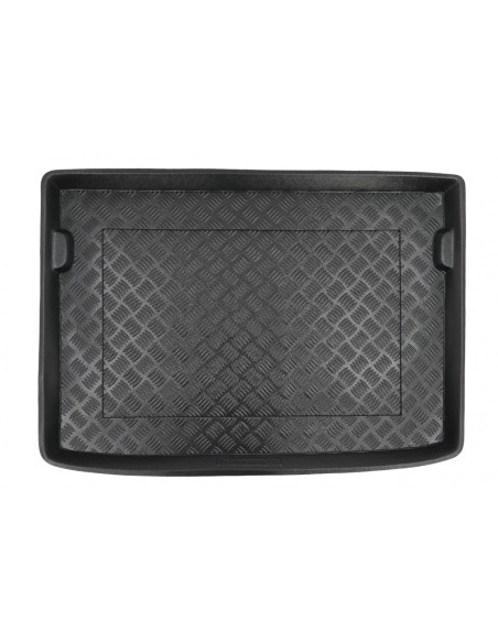 Tappetino portabagagli nero w/out antiscivolo per Opel CROSSLAND X (17-up)