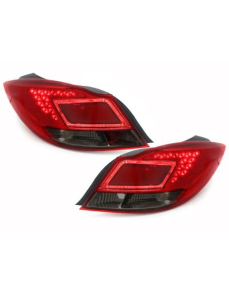 Fanali posteriori a LED per OPEL Insignia 11.08+ _ rosso fumo