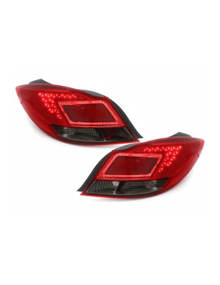 Fanali posteriori a LED per OPEL Insignia 11.08+ _ rosso fumo