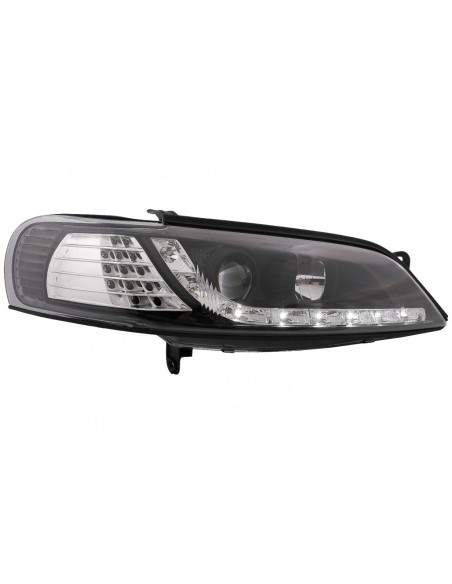 Fari a LED per Opel Vectra B (11.1996-12.1998) LHD Nero